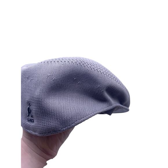 Kangol Cap Tropic 504 Ventair 0290BC Silver Gray Vented Knit Hat Mens Large - Picture 10 of 16
